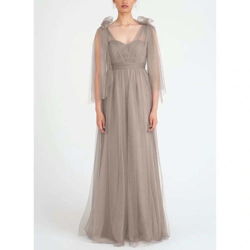 NEW Jenny Yoo Annabelle Convertible Tulle Gown Size 10